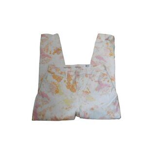 Style & Co. Size 10P Petite Skinny Ankle Tye Dye Speckled Denim Jeans NWT